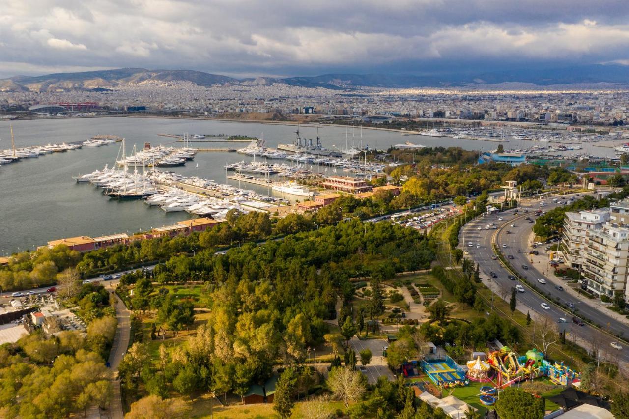 Athensblues Paleo Faliro Flisvos Marina 1 Bedroom Flat Экстерьер фото